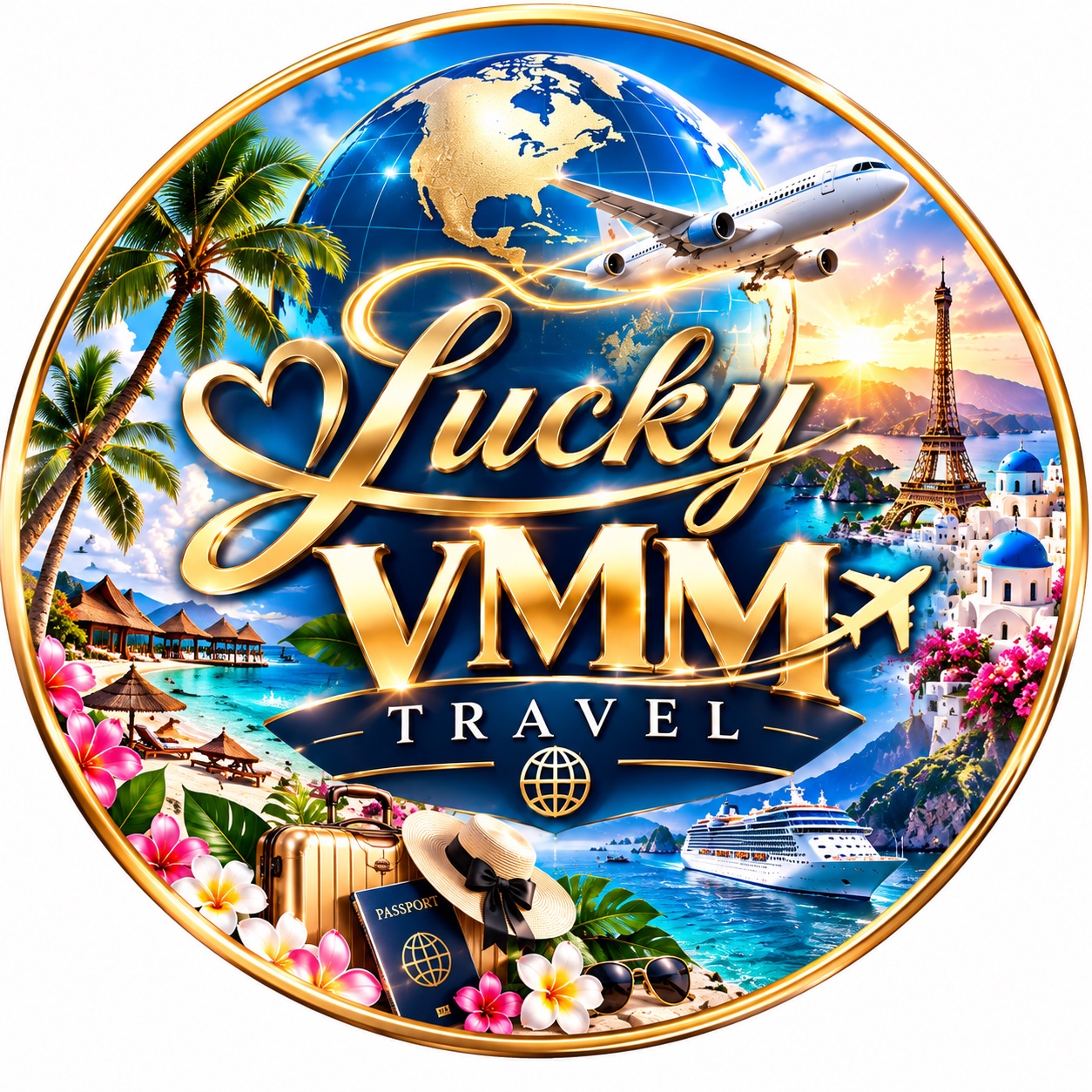 Lucky VMM Travel logo